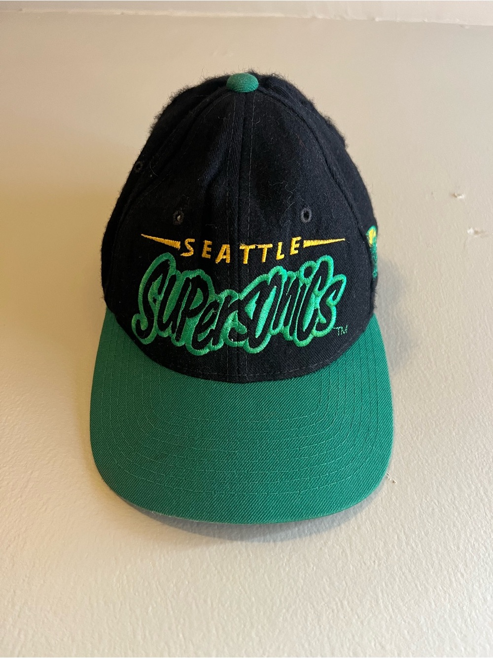 Vintage Seattle SuperSonics Starter Baseball Cap
